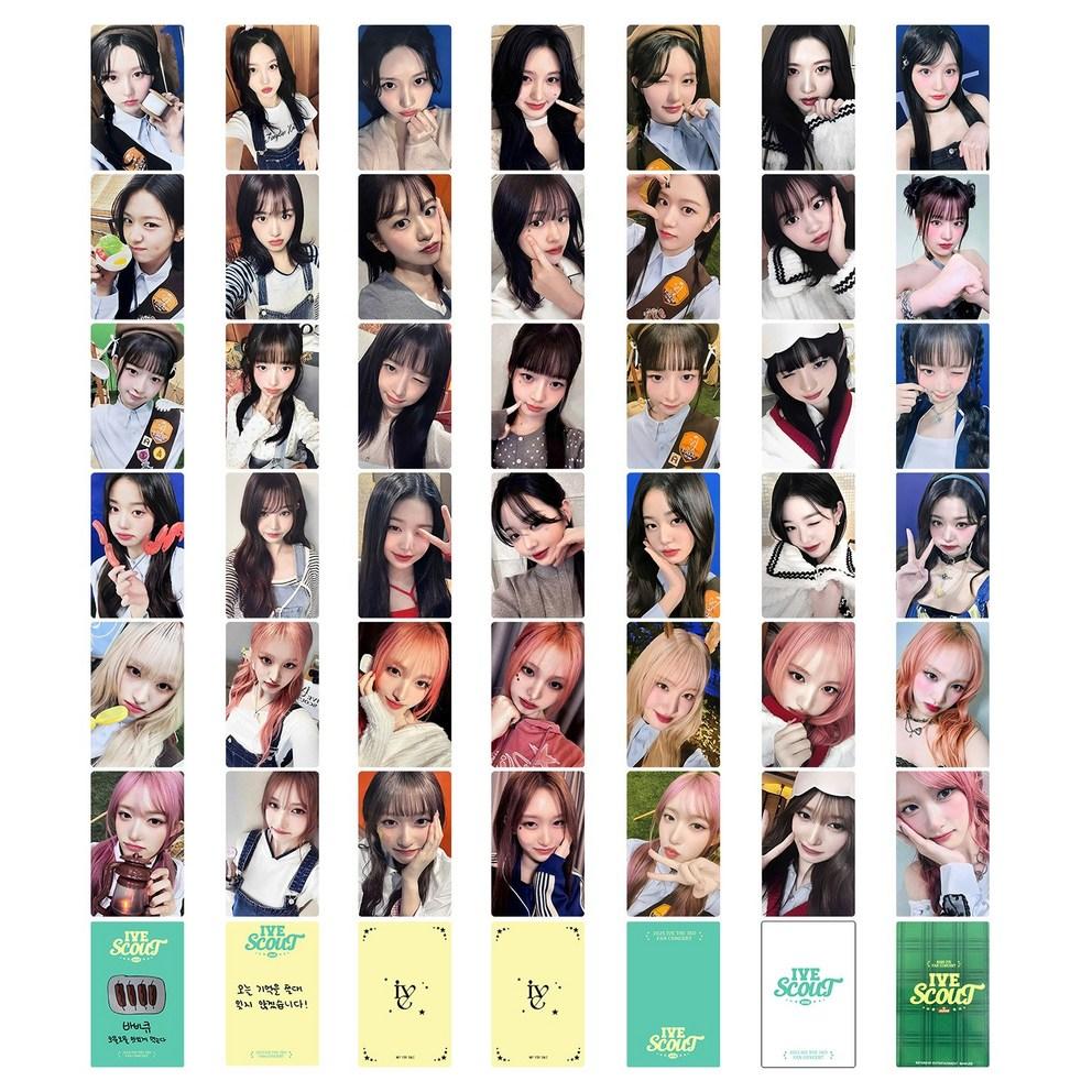 Same-day Shipping: IVE Photocard Concert Fan Admission Card, IVE SCOUT Photocard Album Goods Collection