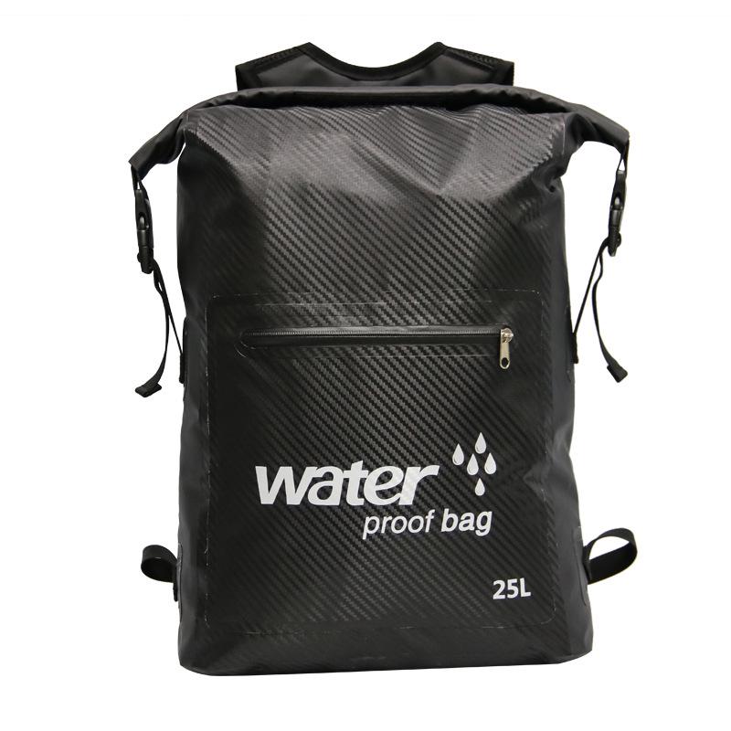 Sac étanche d'extérieur pour plage et natation - Sac à dos seau de rafting en PVC
