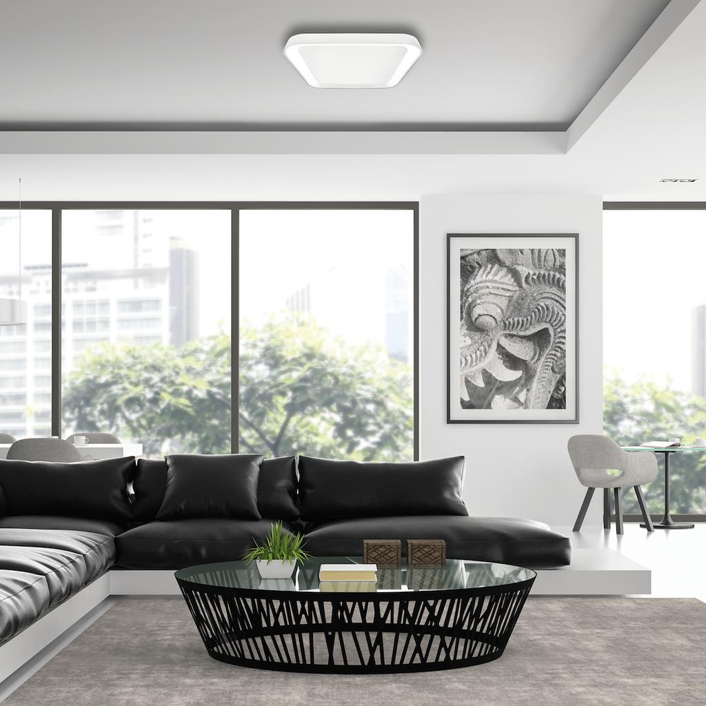 Plafon Quadro Led Biały Milagro Ml7928