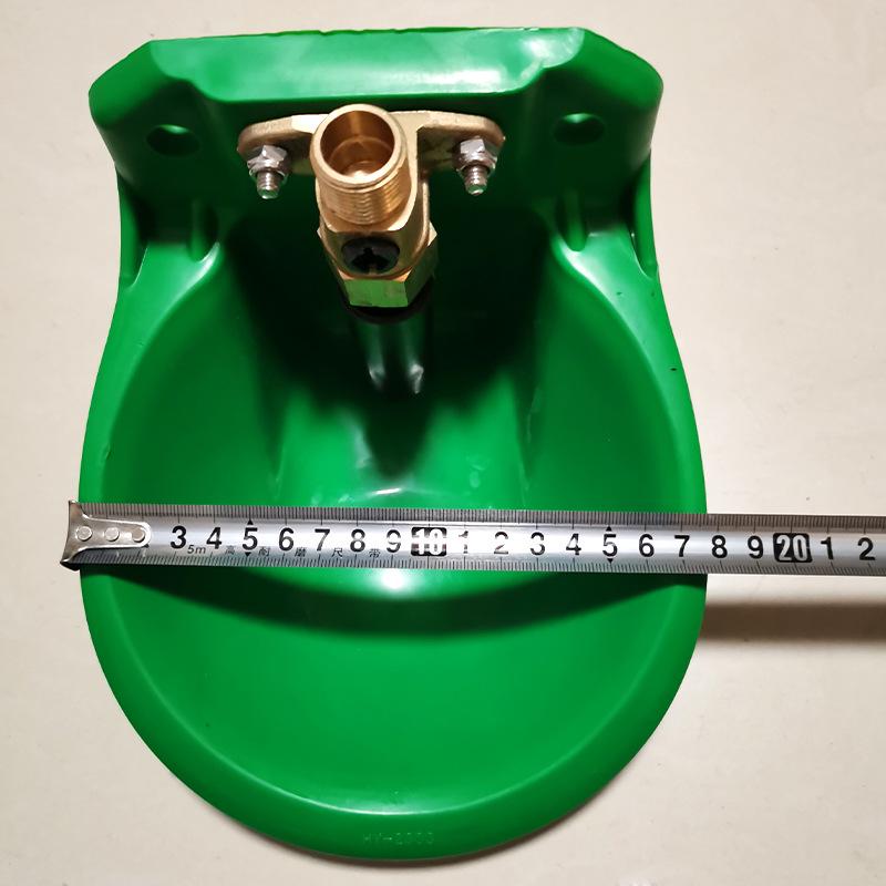 Sheep Farming Equipment: Automatic Sheep Drinker with Thickened Plastic Bowl & Copper Valve