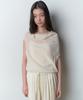 Bopeu Lunel Sheer Asymmetric Top (Cream)