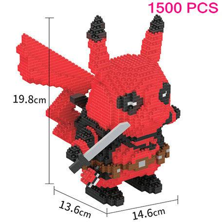 Gg1001 Modèle de Dessin Animé Anime Briques Horreur Thriller Mini Taille Compatible Assemblage Puzzle Jouet Blocs de Construction Pour Enfants Adultes