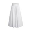 Navigare Women's Pleated A-Line Long Skirt
