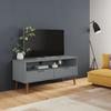Day and Night - Day and Night TV Cabinet MOLD Solid Gray Pine Wood 106x40x49 Cm