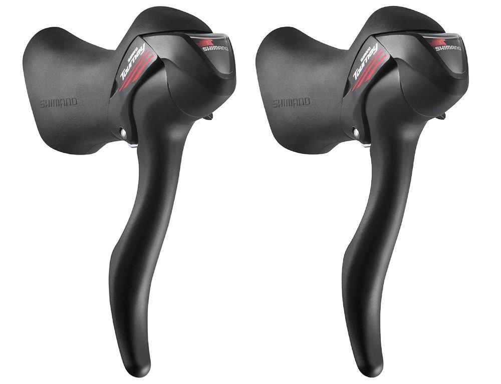 Shimano STI Dual Control Left and Right ESTA070PACX1 Levers, Set, 2x7S, ST-A070