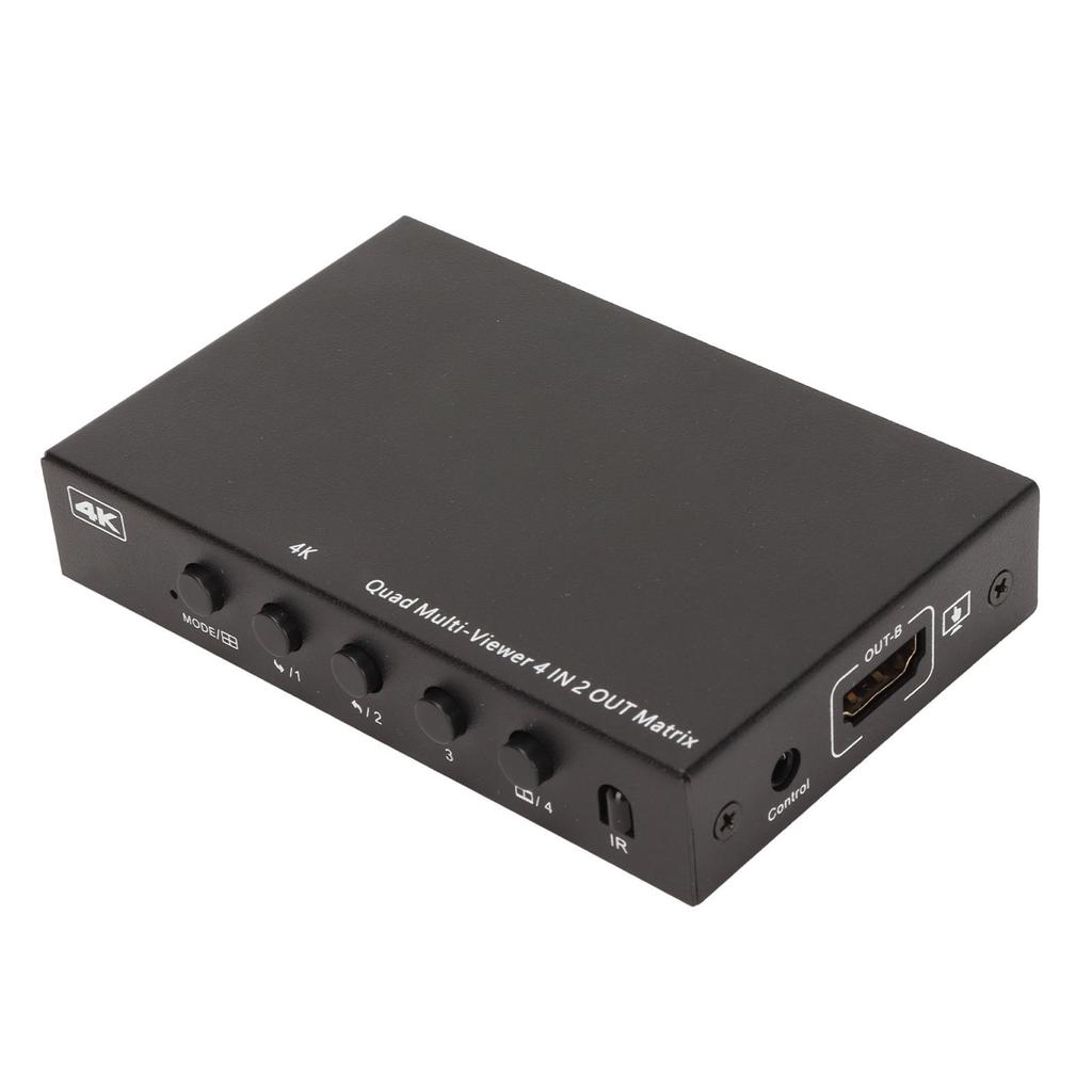 HD Multimedia Interface 4x2 Picture Splitter Multi Screen Seamless Splitting 4K At 30Hz 4x2