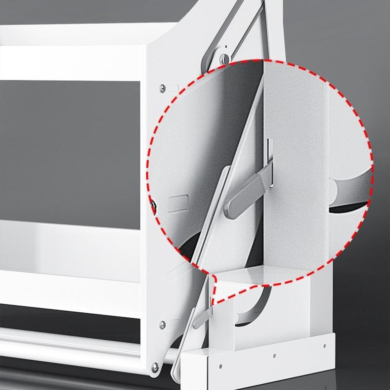 Kitchen Lifting Basket Kitchens Sliding Storage Cabinet Spice Hanging Cabinets Multifunction Steel Organizer Shelves Furniture