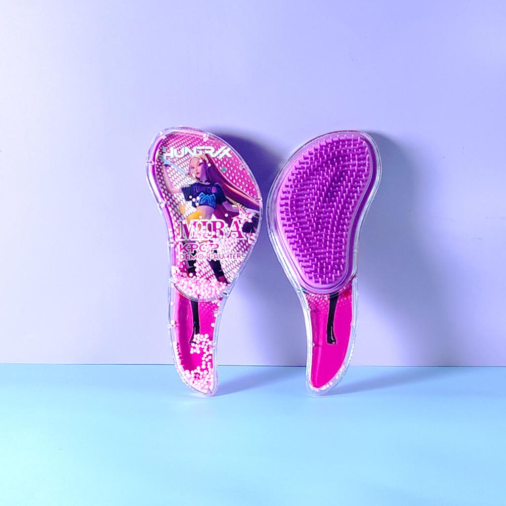 1PC New KPop Demon Hunters Comb Cartoon Rumi Mira Zoey Air Cushion Massage Comb Anime Peripheral Student Comb Girl Birthday