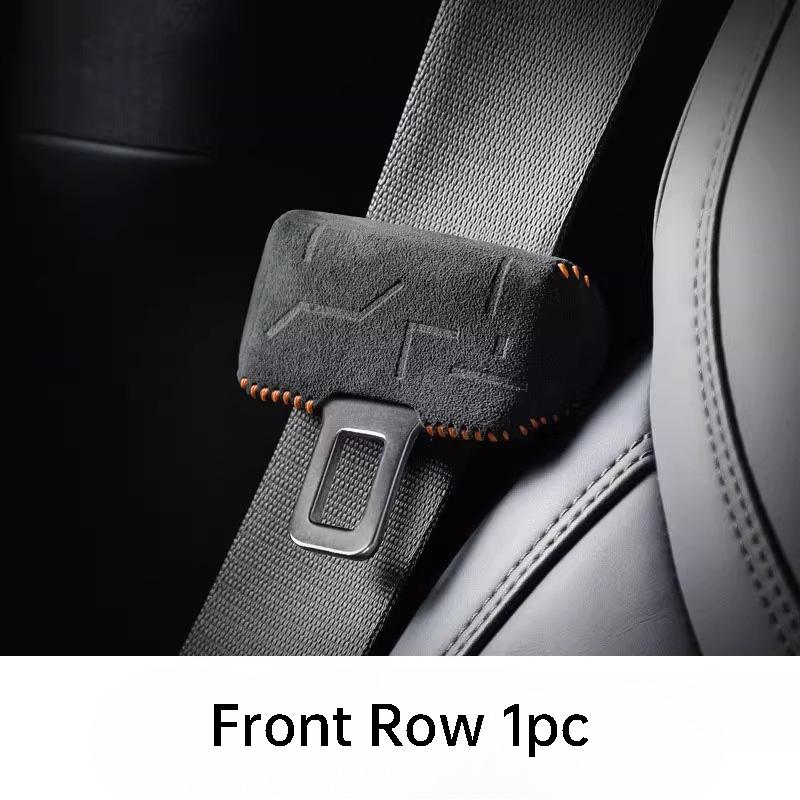 For Zeekr 007GT 7X 001 009 Car Seat Belt Cover Suede Anti Collision Protector Cover Anti Scratch Interior Accessories