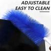 Flexible Fan Dusting Brush, Non-disassembly Cleaning Brush, Dusting Collector, Multi Purpose Brush, Fan Cleaning Brushes, Microfiber Feather Duster