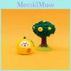 Resin Craft Miniature Gift Set With Yuzu Cats And Ducks For Home Decor And Collectors