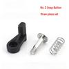 High-Temperature Plastic Clamp Fixture Screws