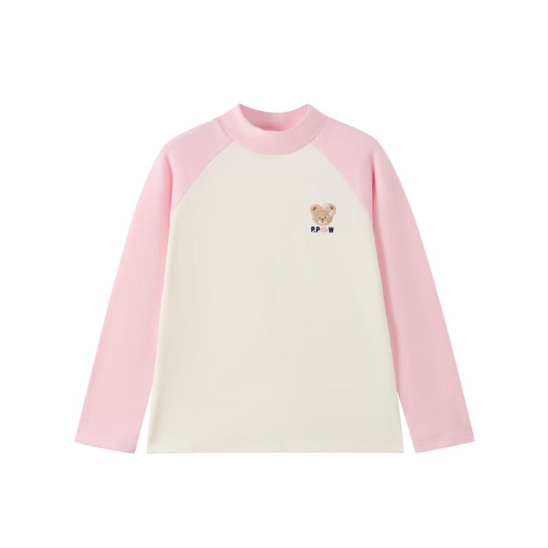 PawinPaw Cartoon Bear Unisex Kids  Fleece Long-Sleeve T-Shirt 120