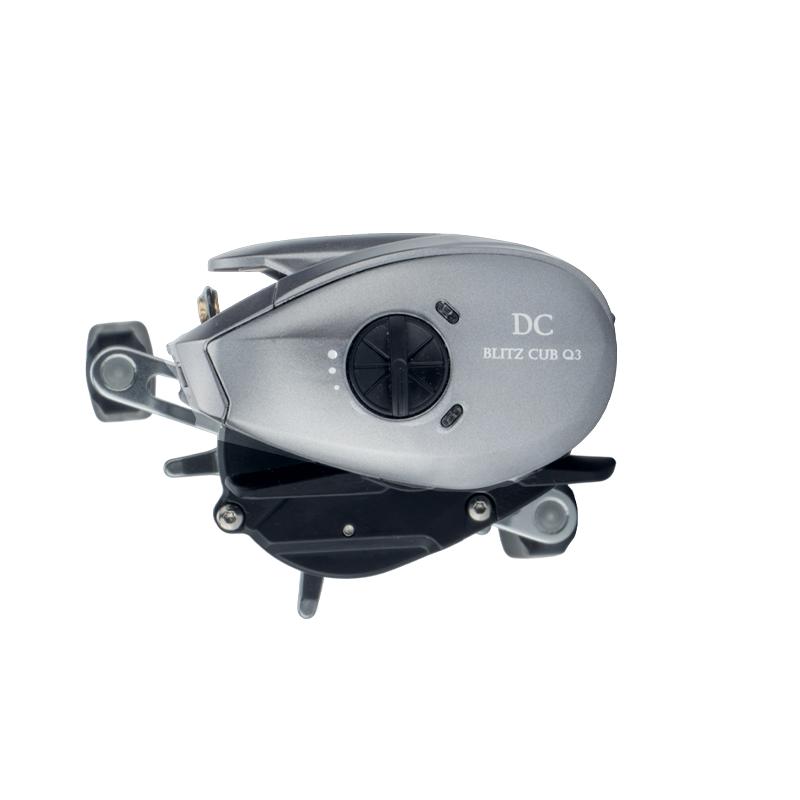 Portable Electromagnetic Flash Strike Cube Carbon Body Aluminum Gear Stainless Steel Ball Bearings Baitcasting Fishing Reel Casting Reel Lure Reel