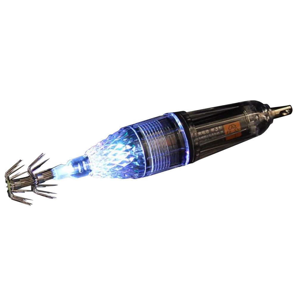 

Cuttlefish Attracting Light Lure Rustproof Night Fishing Lamp Hook Portable LED Squid Hook Double Hook for Seawater Fresh Water
