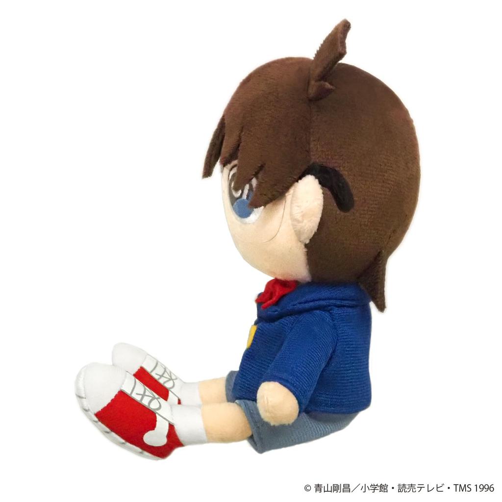 San-Ei Boeki Detective Conan Fluffy Friends Edogawa Conan (S) W10 X D9 X H14.5cm Plush Toy FCN01
