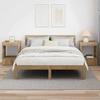 Side Table Set of 2 Artisan Oak Finish 40 x 40 x 56 cm Engineered Wood