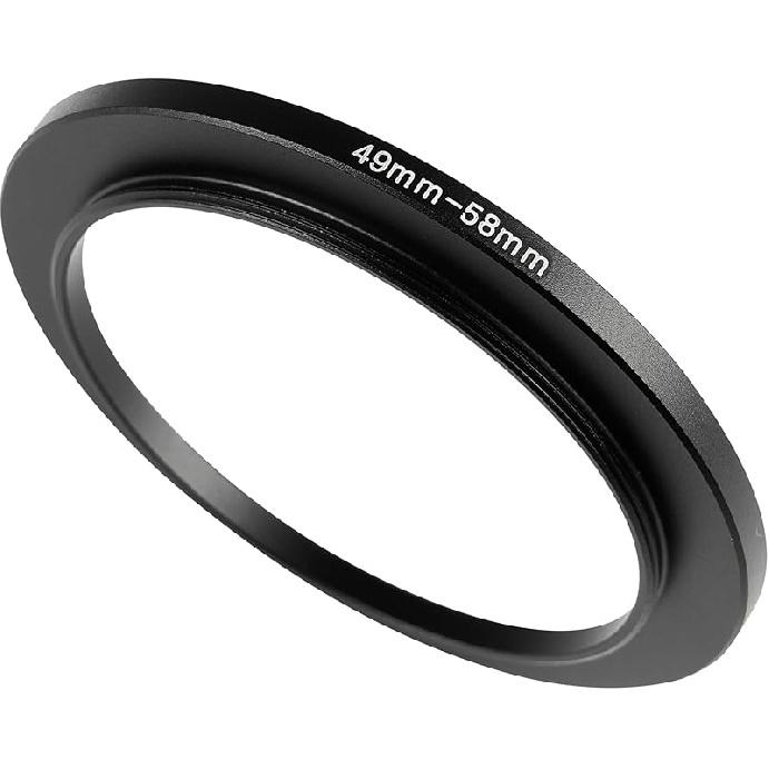 72-77mm Metal Step-Up/Down Ring Adapter Compatible with Mirrorless Cameras DSLR Lens, UV CPL ND Filter Thread Converter, Black