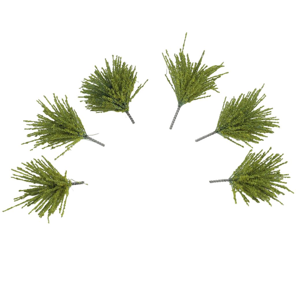 Artificial Plant Simulated Plant 3cm Tall Dark Green Bushes