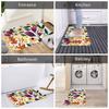 Autumn Non-slip Doormat Floor Mat Washable Carpet Rug for Kitchen Entrance Home Balcony Footpad Mats