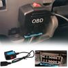 Car Dash Cam Power Source Adapter Voltage Reduction Interior ACC DVR OBD Charging Cable with Switch Electrical Cord