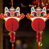 Paper New Year Pendant Red Hanging Lantern Creative Red Lantern  New Year