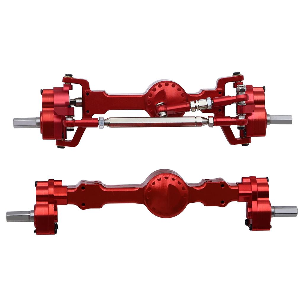 MN 99S Aluminum Alloy CNC Full Metal Front Rear Portal Axle Set For 1/12 MN MN99S MN98 D90 D91 D99 D99S MN90 RC Car Upgrade Part