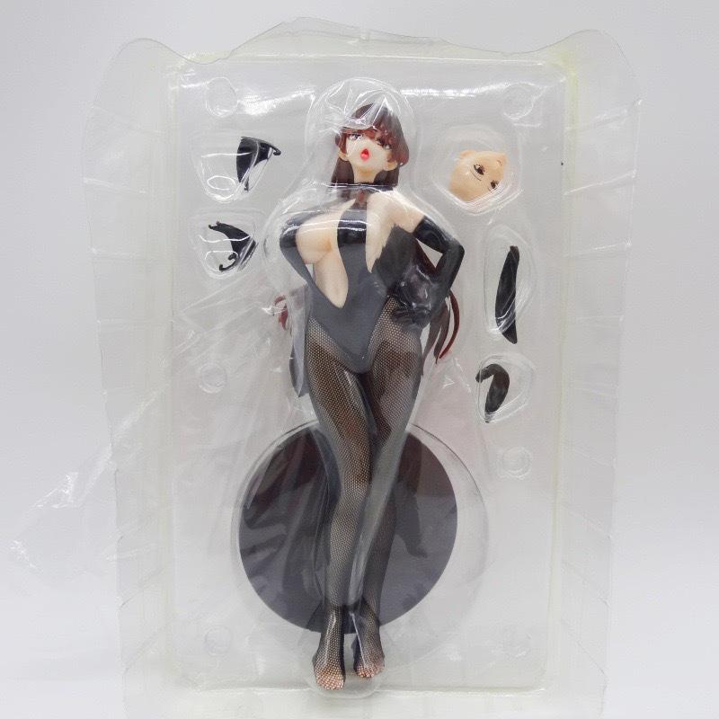 Bunny Girl Figurine with Follow-Me Eyes & Interchangeable Face - Bear Panda Bootleg Kitada Ryoma Kochira-chan, Boxed