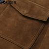 Kaiser Men's Autumn/Winter Genuine Lambskin Leather Jacket