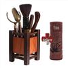 Handun Ebony Lantern Tea Ceremony Six Gentlemen Set