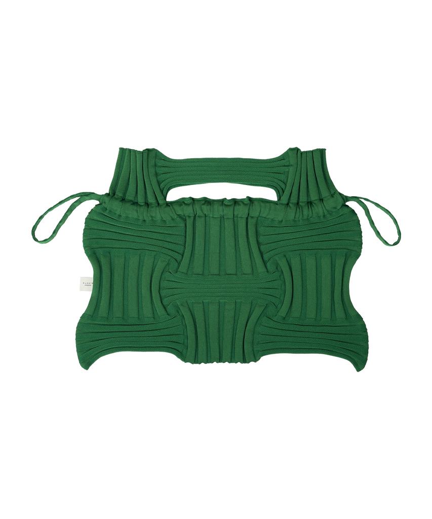Pleatsmama Big Bow Bag Green