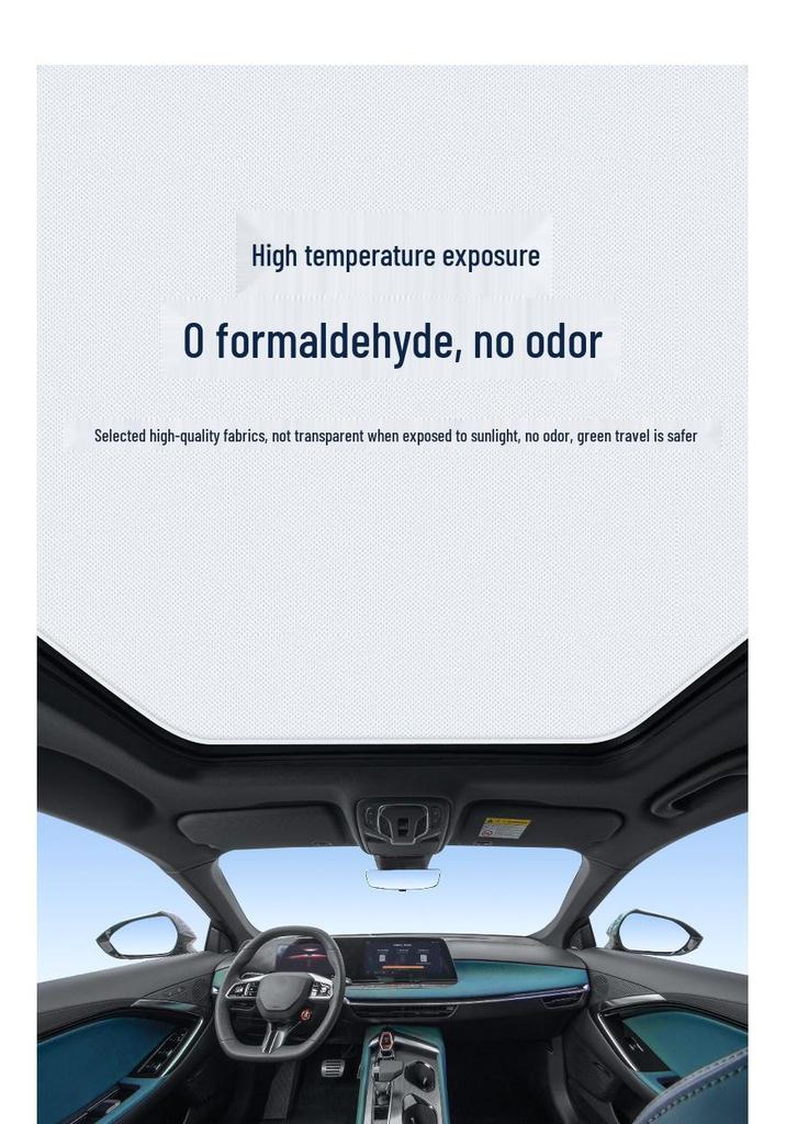 MG Automodelle Schiebedach Sonnenschutz - Statische Haftung für MG ZS, HS, MG4EV, MG5, MG7, MG ES5