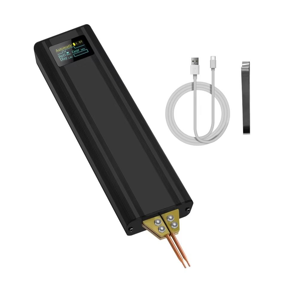 Handheld Spot Welder Adjustable Integrated Design Welder Mini Spot Welding Machine  DIY