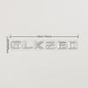 1pc 3d ABS GLK 260/300/350/400 Badge Sticker Car Rear Trunk Emblem Decal High-Quality Accessories
