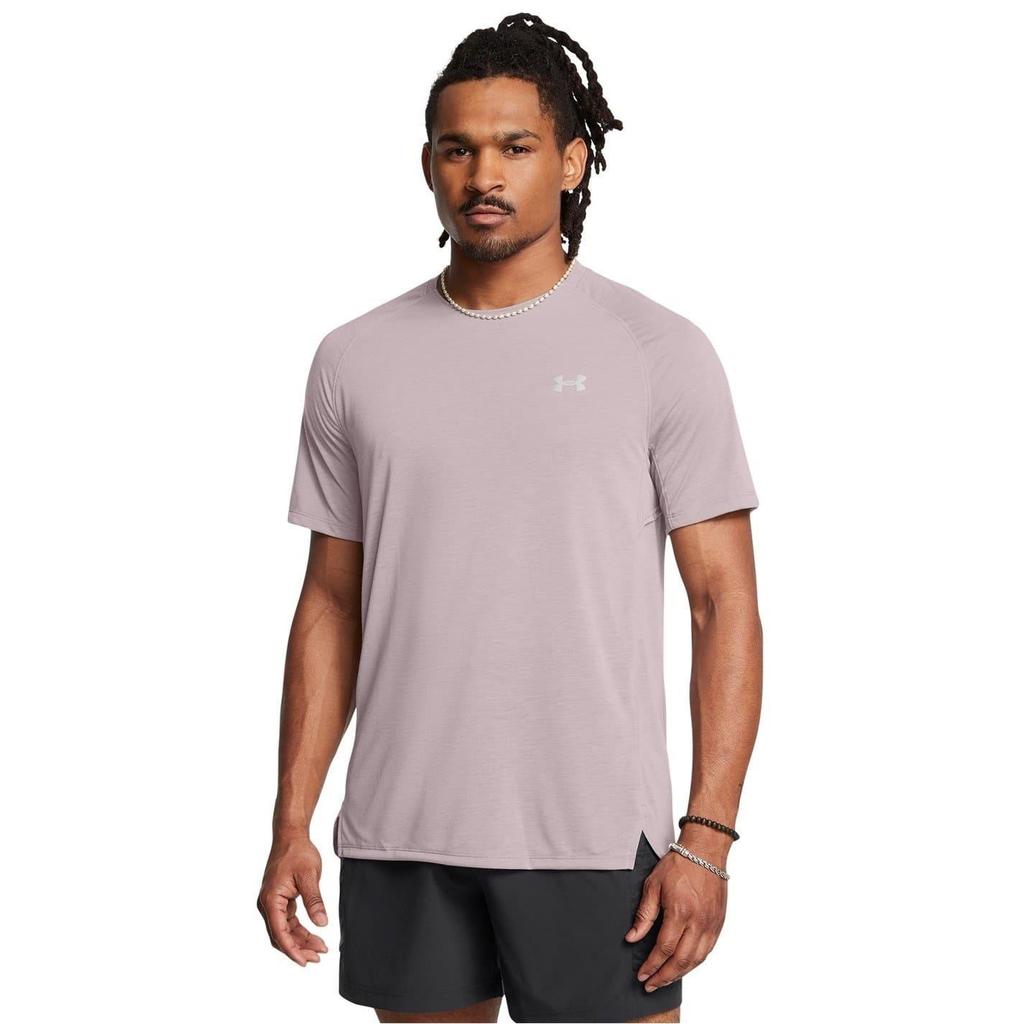 Under Armour Mens Launch Logo Lightweight Regular T-Shirt