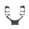 For Lexus IS250 NX200 200t 300h 2013 2014 2015 2016 2017 2018   Car Carbon Fiber Inner Steering Wheel Button Trim Cover