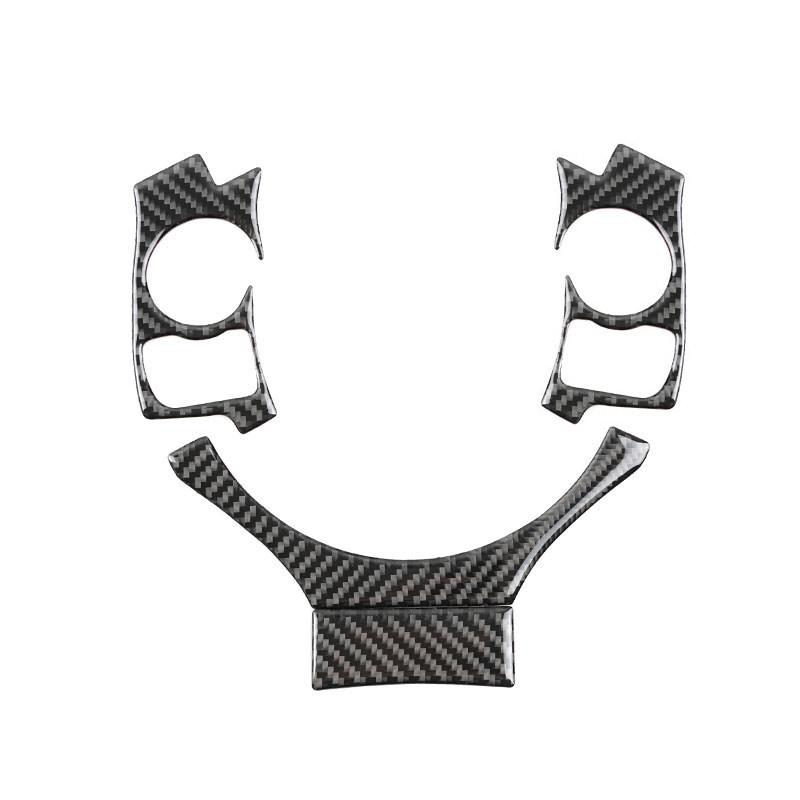 For Lexus IS250 NX200 200t 300h 2013 2014 2015 2016 2017 2018   Car Carbon Fiber Inner Steering Wheel Button Trim Cover