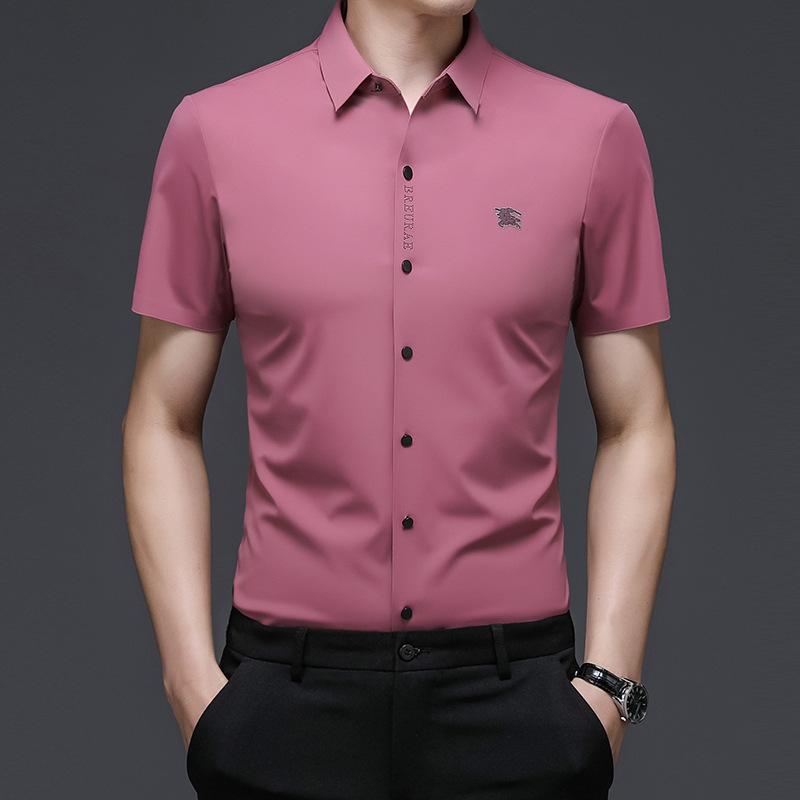 Новая летняя мужская рубашка с короткими рукавами — фото 4