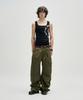 NOT4NERD Flap Pocket Curved Cotton Pants - Khaki
