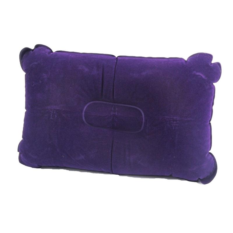 

Ergonomic Inflating Pillow Hammock Pillow Camp Pillow Portable Inflatable Pillow фіолетовий/синій