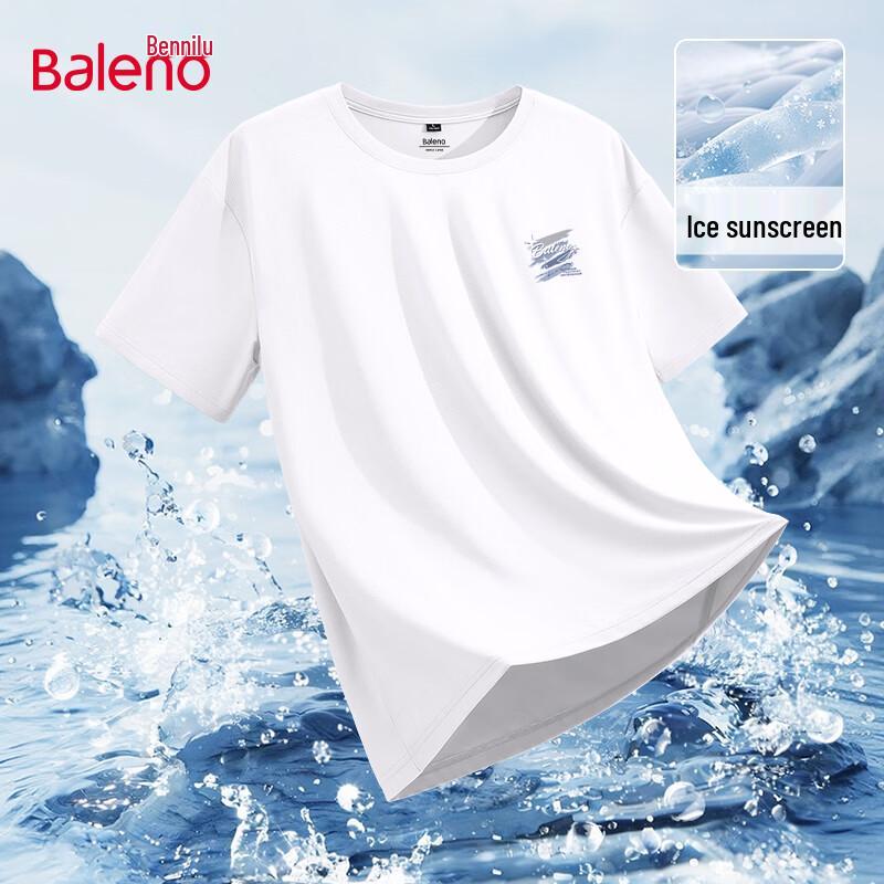 Baleno Men s Ice Silk Quick-Dry Cooling T-Shirt UPF50+ Sun Protection M