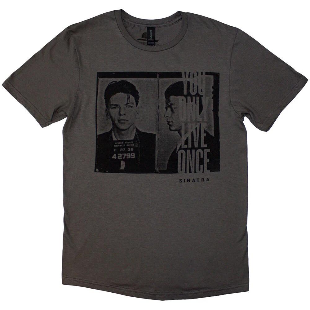 Frank Sinatra Unisex T-Shirt: Mugshot (XX-Large) L