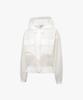 Ripstop Sheer Shell Jacket Women Off White