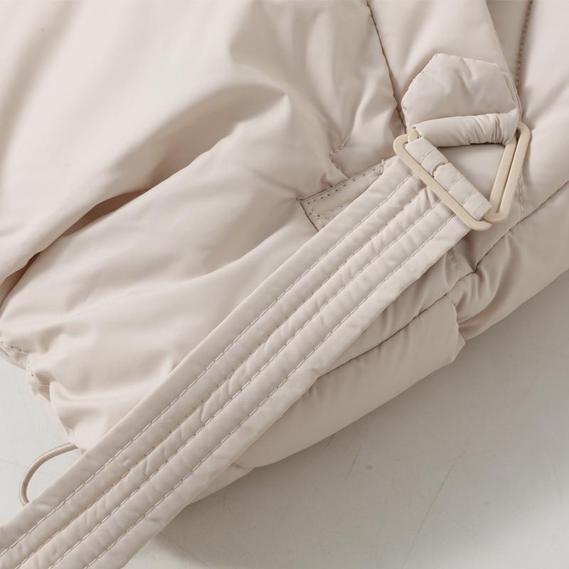 Moda Zima Krótka Kamizelka Kobieta Płaszcze Gruba Ciepła Bez Rękawów Parka Damskie Kurtki