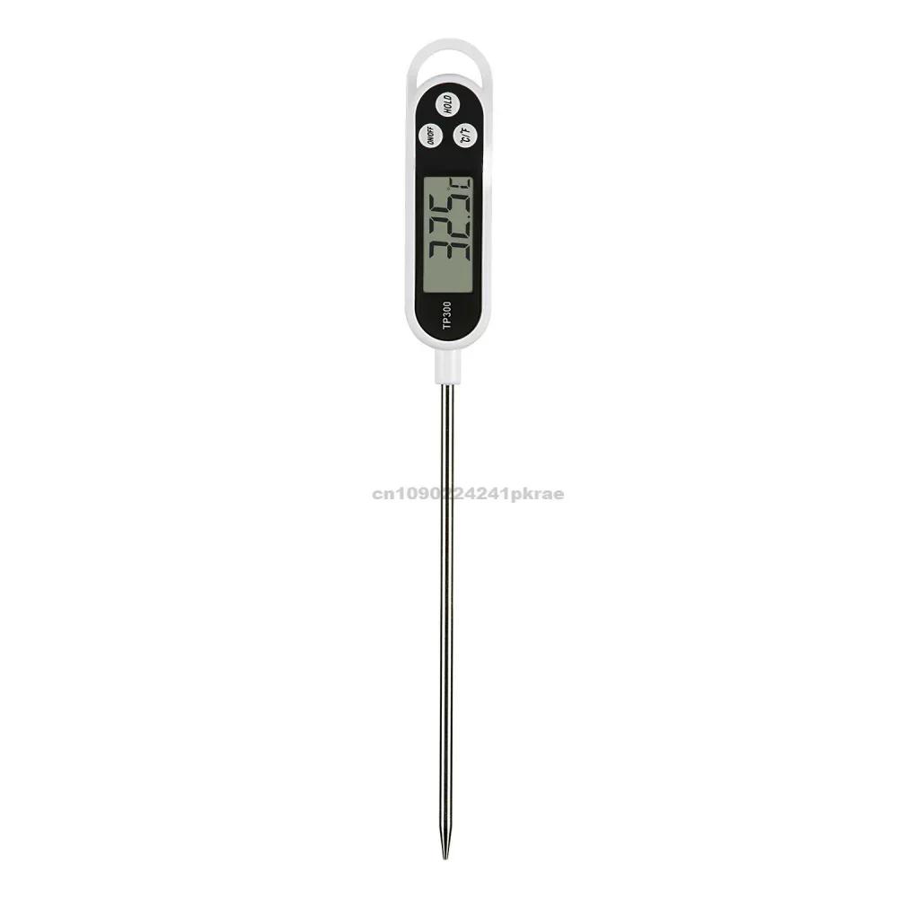 Food Thermometer Probe Type Electronic Kitchen Digital Thermometer for Meat Milk Cooking Food BBQ TP300 Temperature Gauge Tool