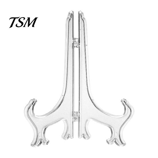 Picture Frame Display Plate Rack Safe Wide Application Triangle Structure Dish Portable Easels Holder for Hotel Kitchen Easel
