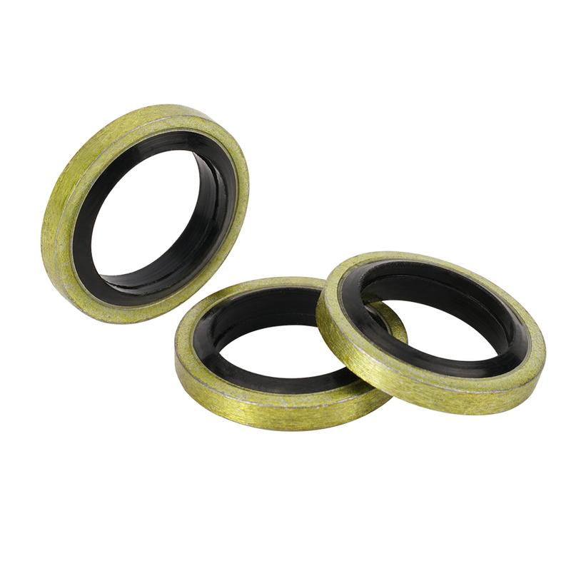 Universal M10 Rubber Seal Ring Motorcycle 10mm Banjo Bolt Washers Gasket Hydraulic Clutch Brake Pump Brake Hose Caliper Gaskets