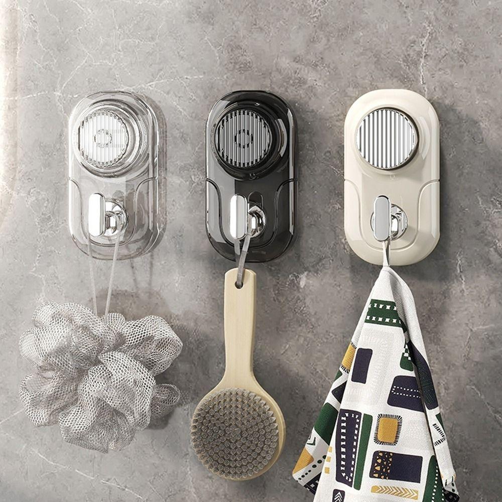 

Plastic Vacuum Suction Hanger Wall Hanging Towel Hanger Multipurpose Suction Cup Hook Handbag