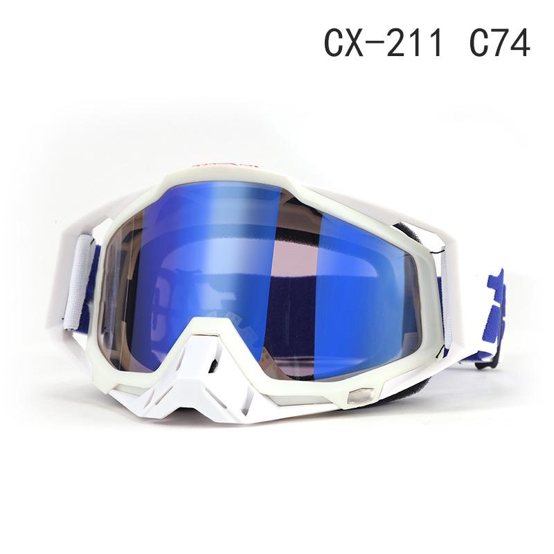 Gafas de Moto y Esquí a Prueba de Viento Transfronterizas: 100% Todoterreno, Equitación al Aire Libre y Protección para Descenso