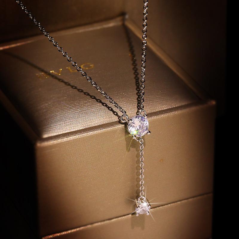 European and American Fashion New Jewelry Simple Necklace Clavicle Chain